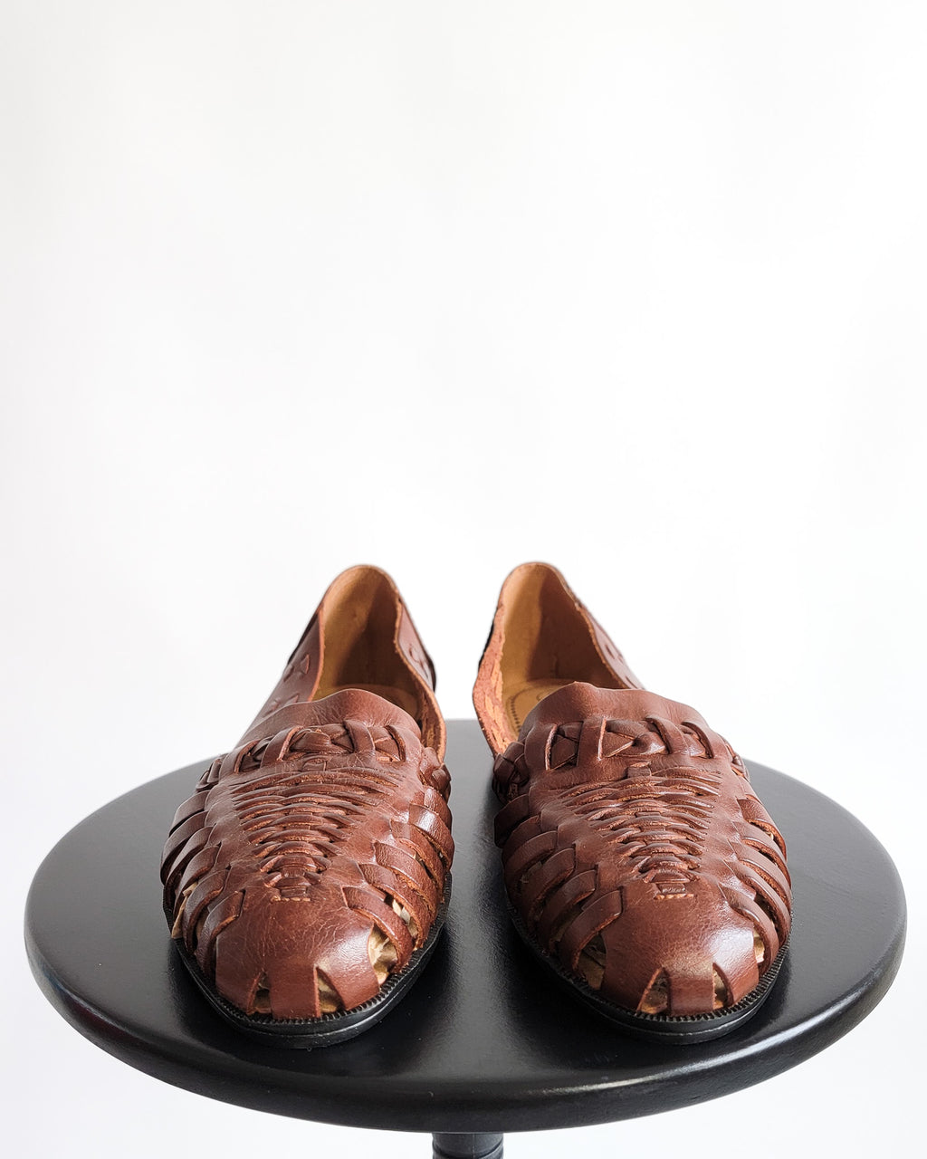 90s Deadstock Predictions Brazilian Leather Sandals Sz 8