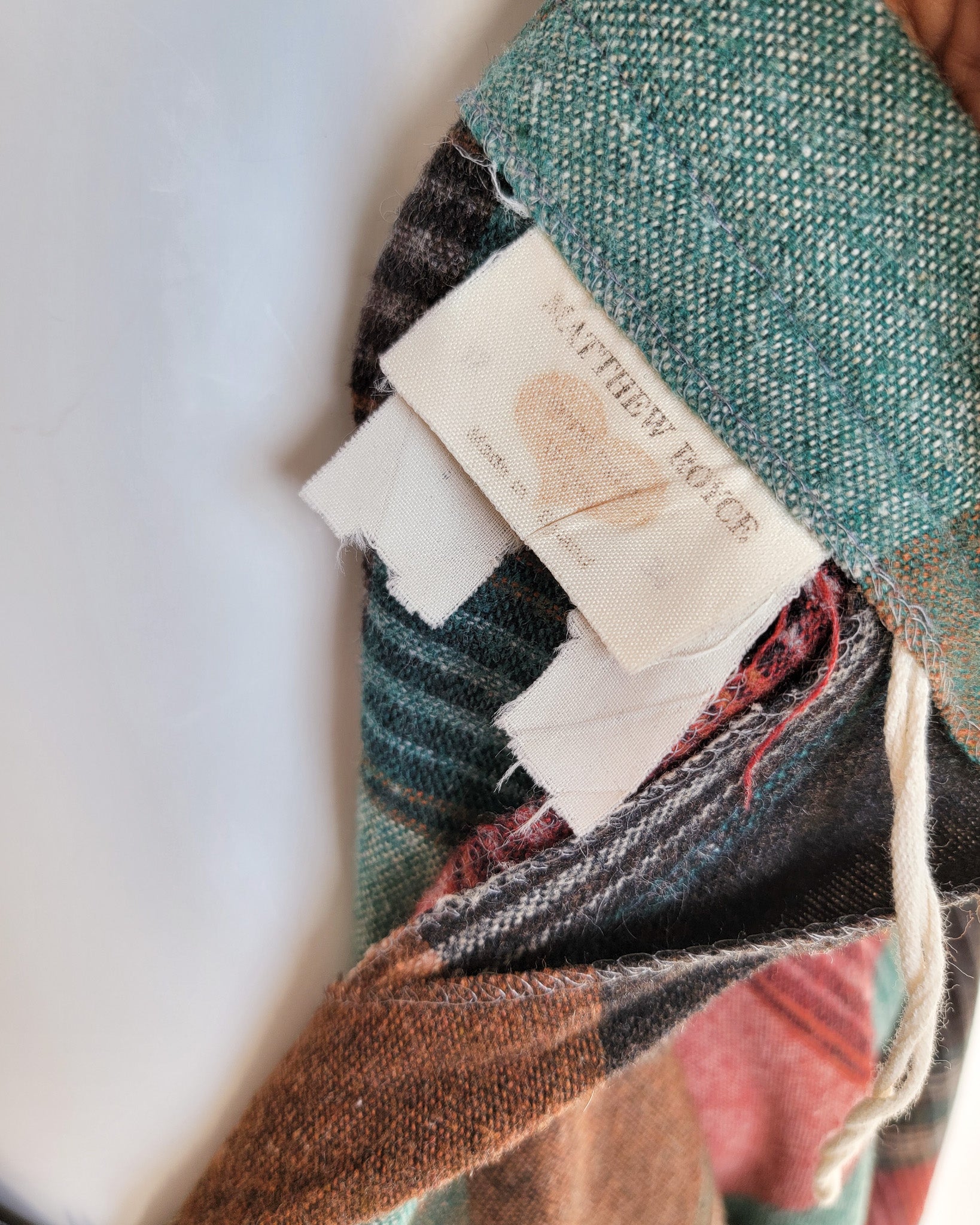 70s Matthew Royce Wool Plaid Skirt