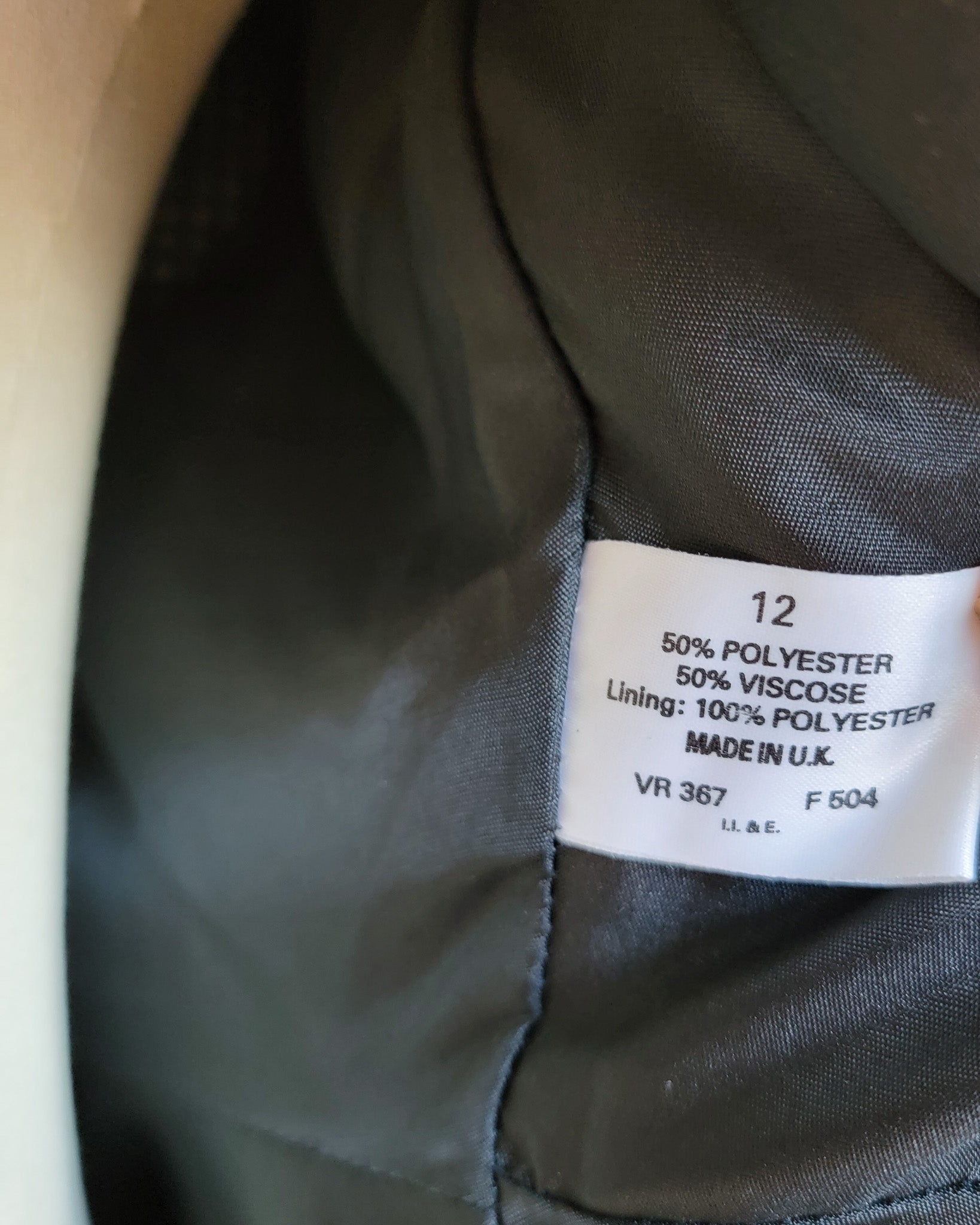 90s Zandra Rhodes at Fifth Avenue BW Houndstooth Riding Blazer