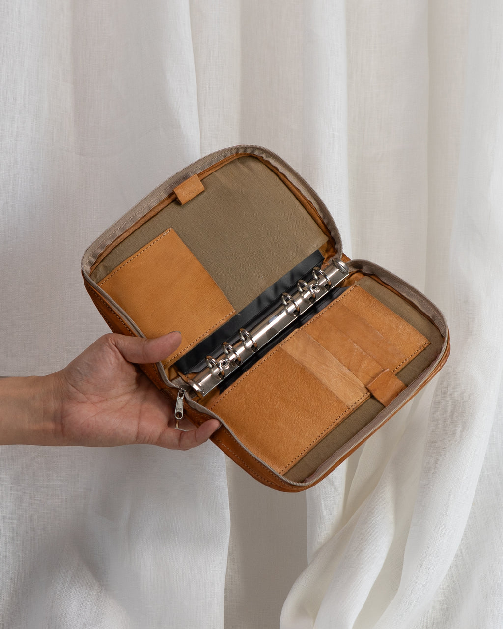 1990s Etched Leather Planner