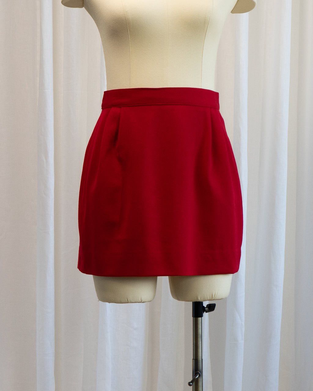 1990s Hot Pink Chili Red Suit Set