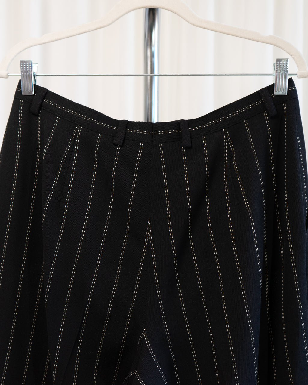 1980s Escada by Margaretha Ley Pinstriped Suit