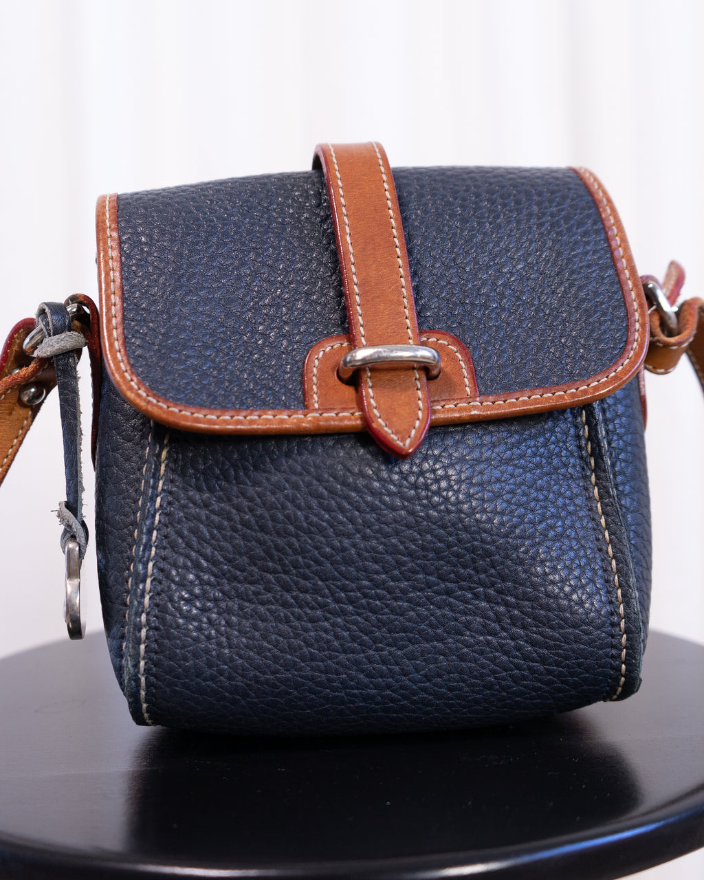 2000s Dooney & Bourke Blue Mini Shoulder Bag