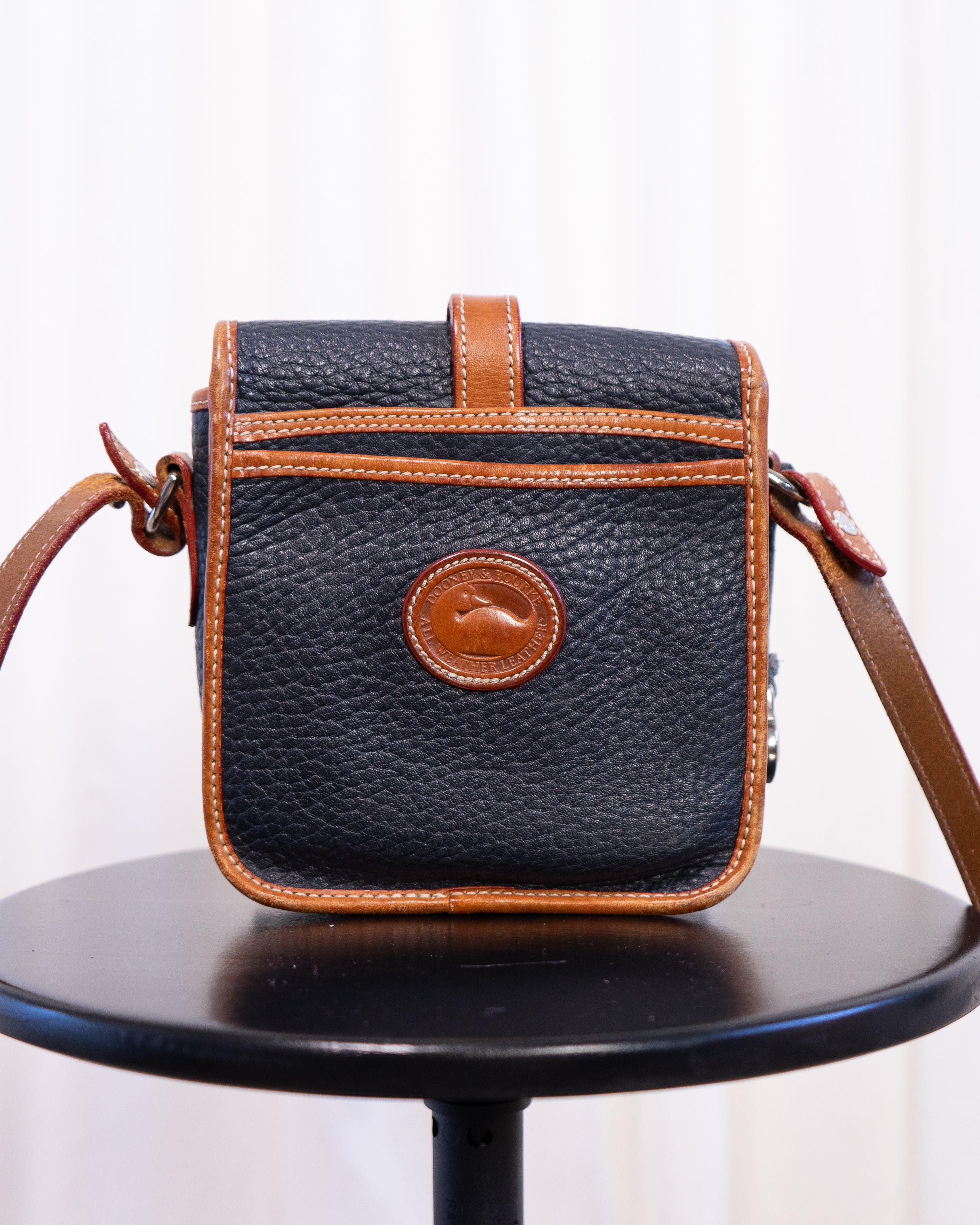 2000s Dooney & Bourke Blue Mini Shoulder Bag