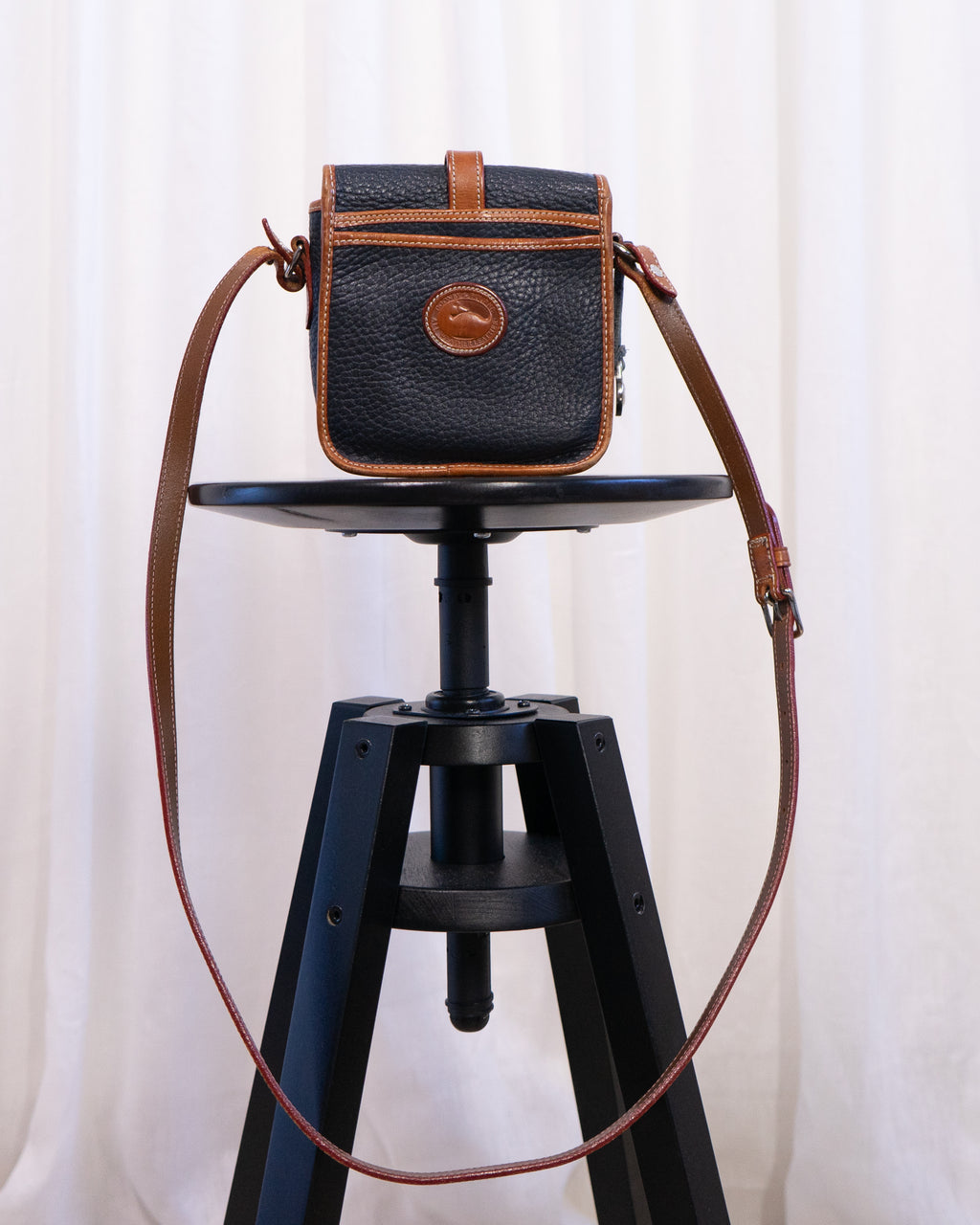 2000s Dooney & Bourke Blue Mini Shoulder Bag