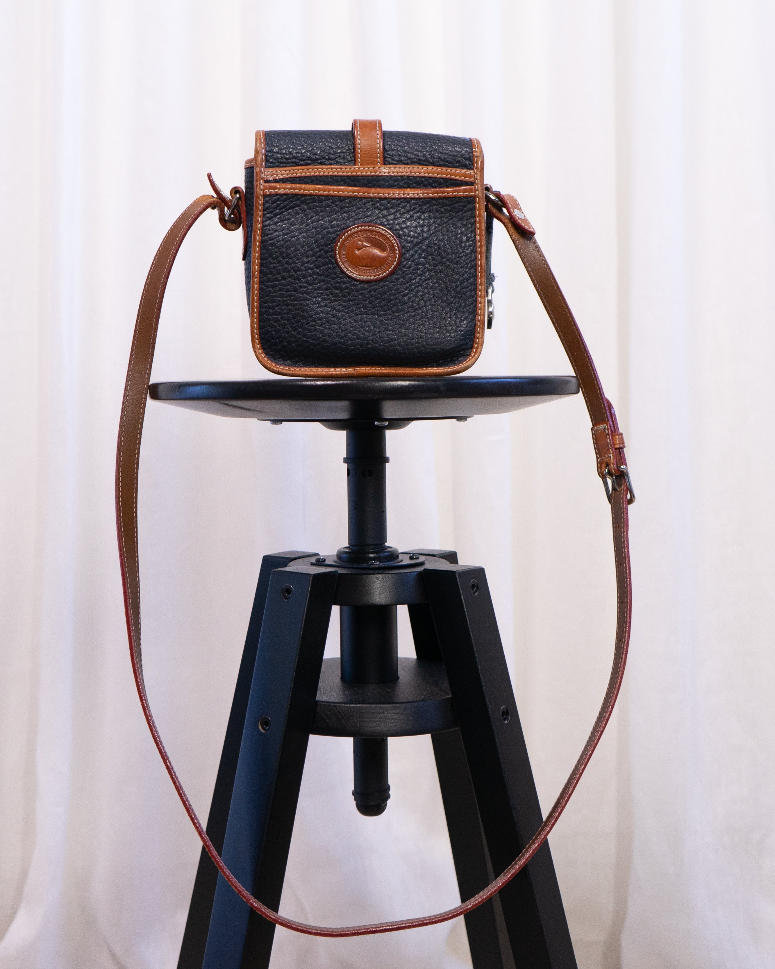 2000s Dooney & Bourke Blue Mini Shoulder Bag