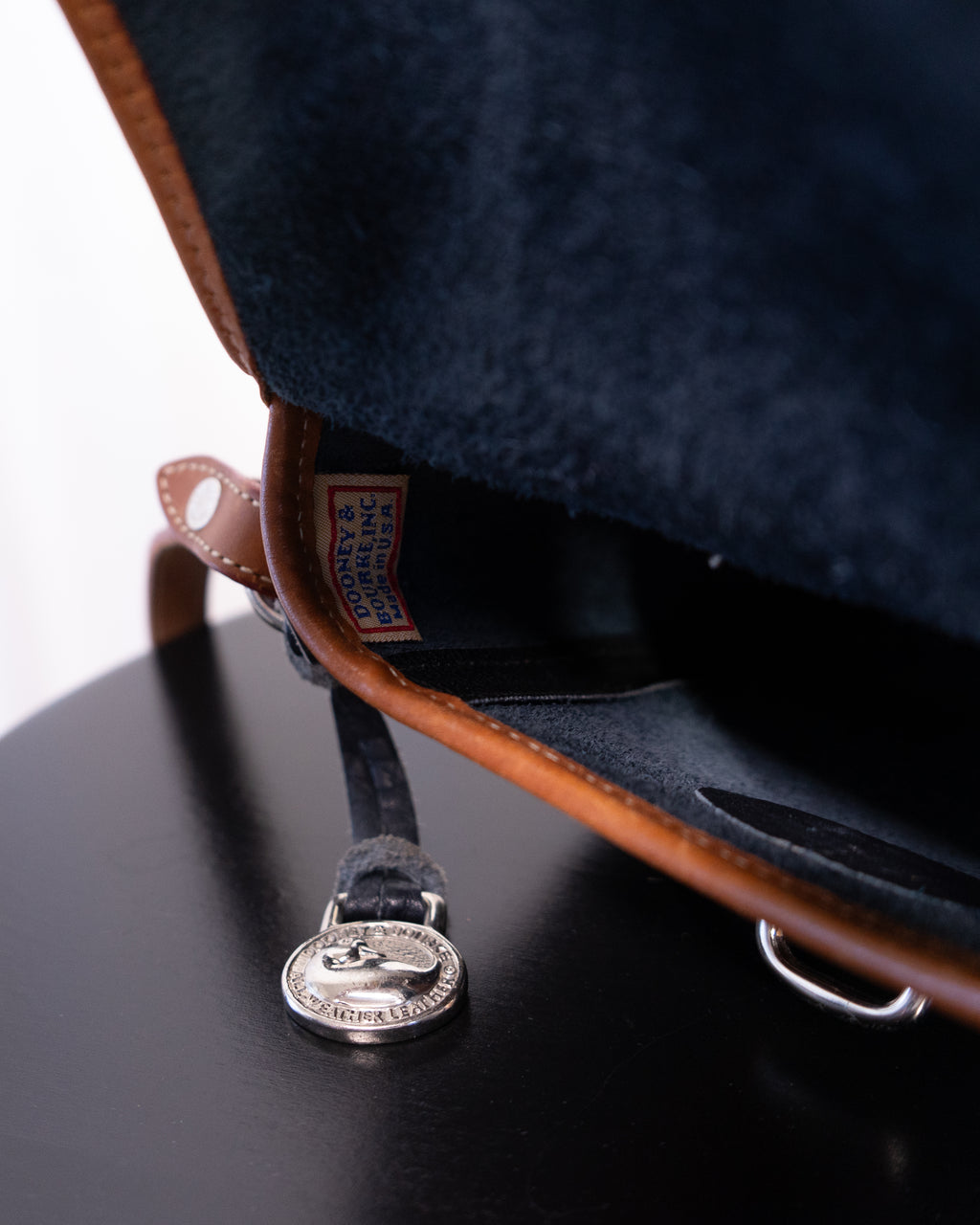 2000s Dooney & Bourke Blue Mini Shoulder Bag