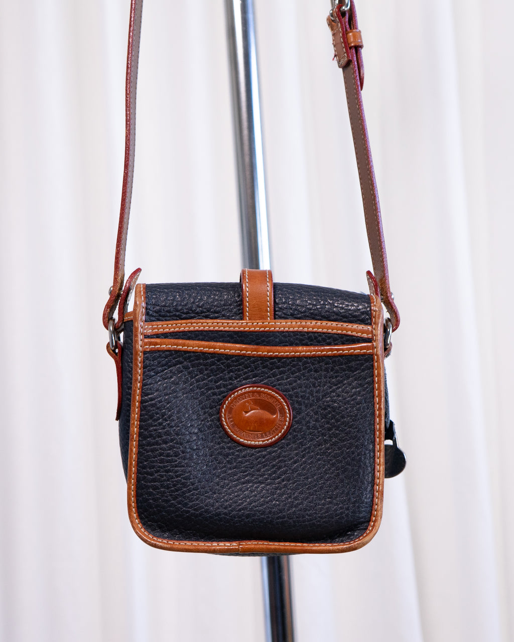 2000s Dooney & Bourke Blue Mini Shoulder Bag