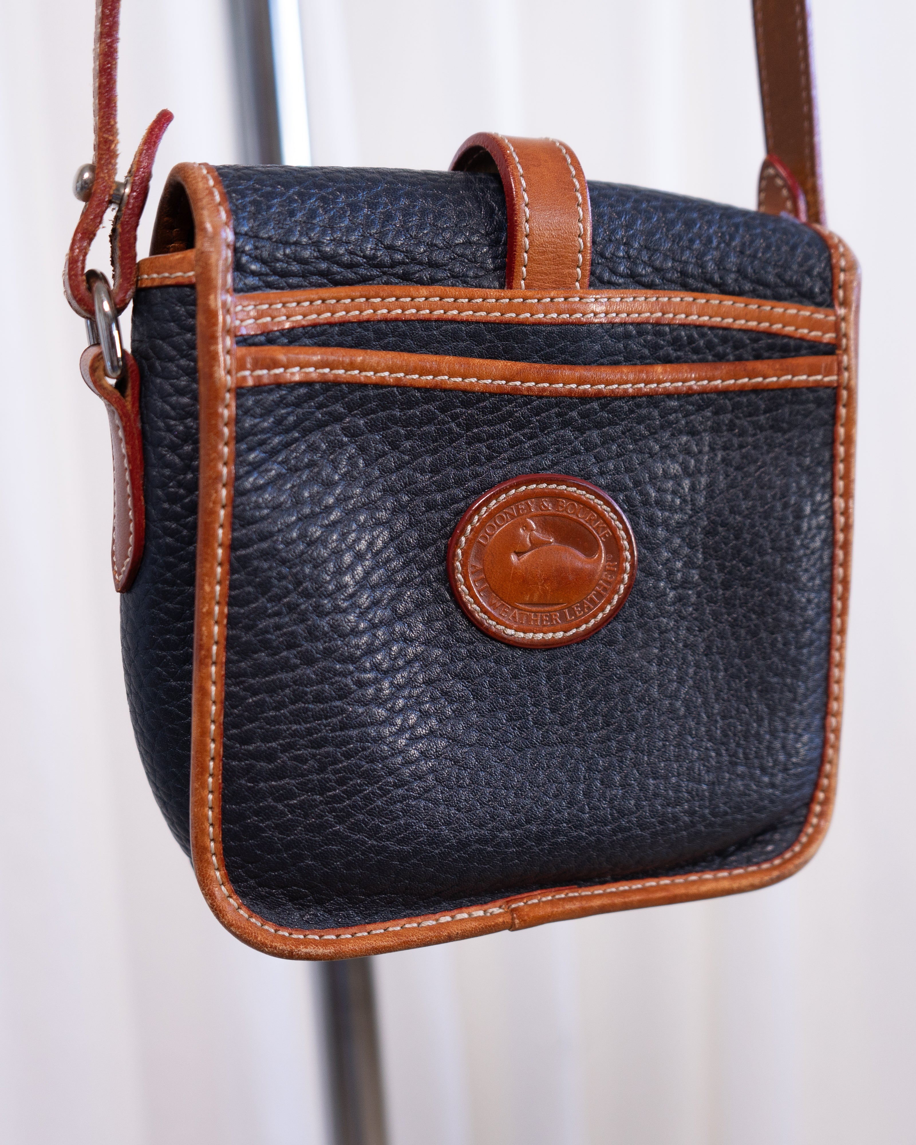 2000s Dooney & Bourke Blue Mini Shoulder Bag