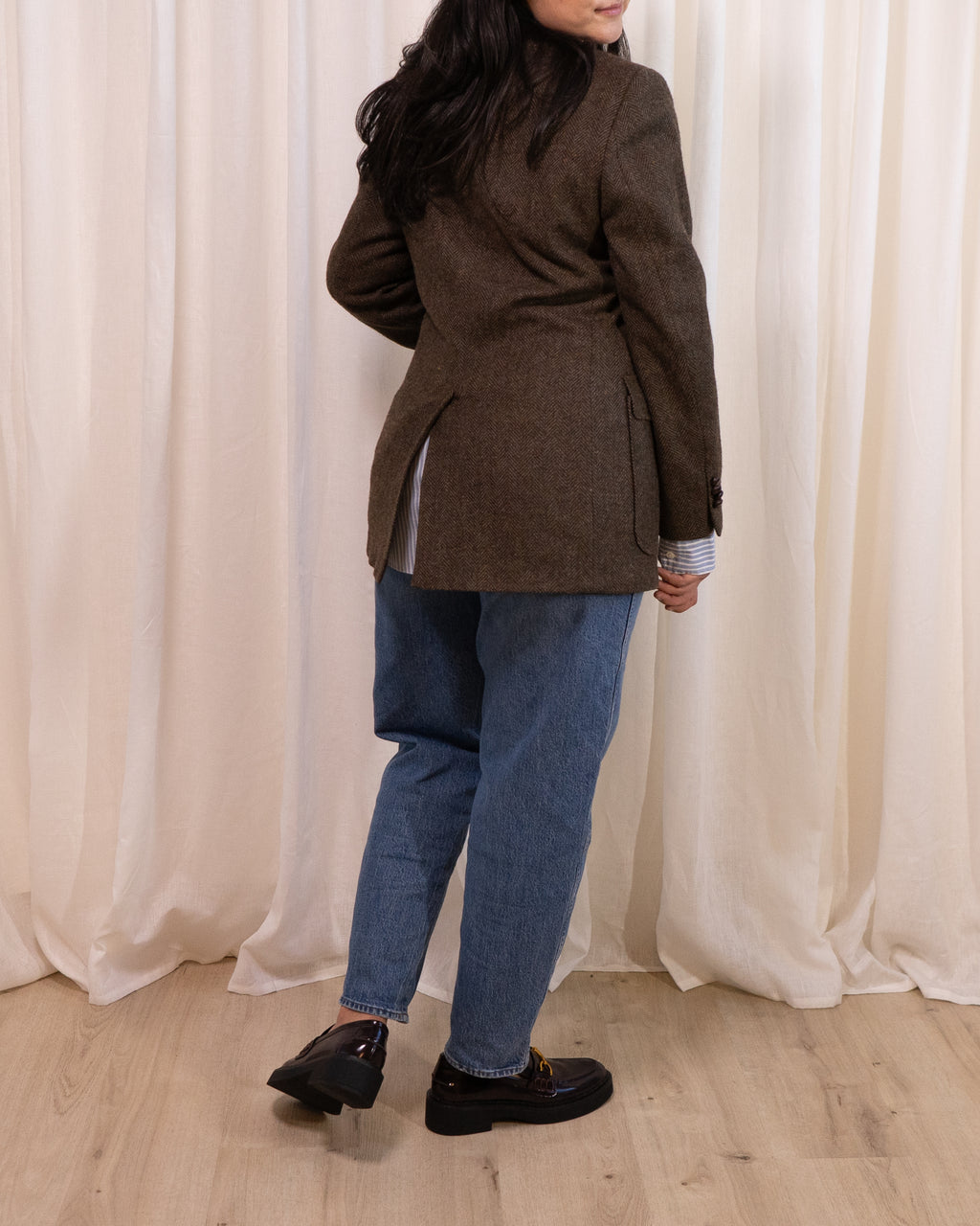 1980s Haggar Tweed Wool Blazer