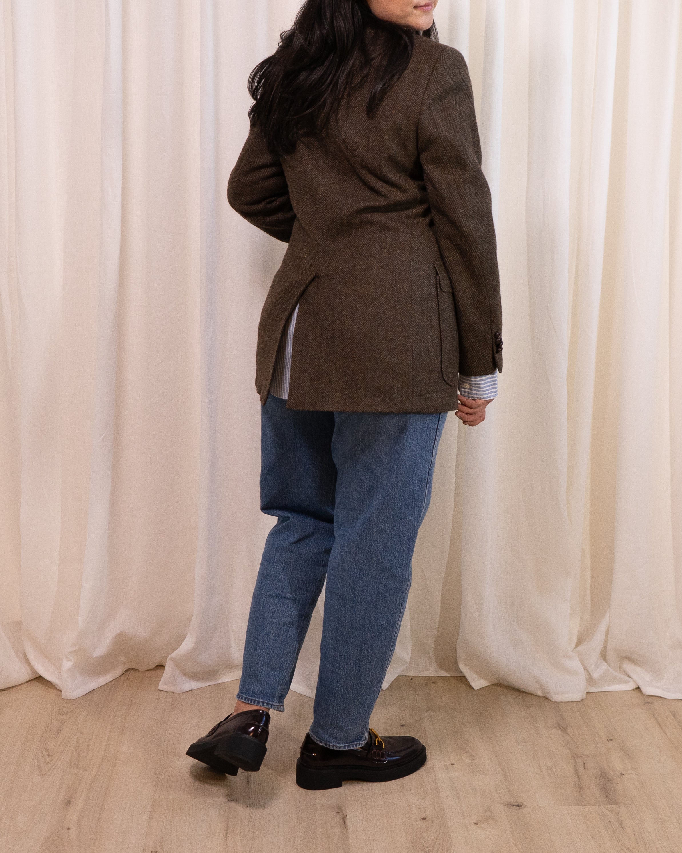 1980s Haggar Tweed Wool Blazer