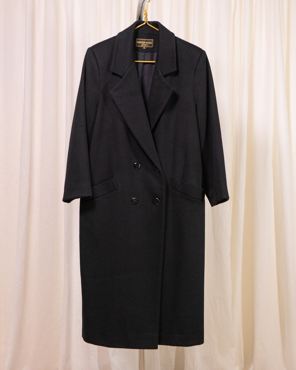 1980s Kristen Blake Wool Coat