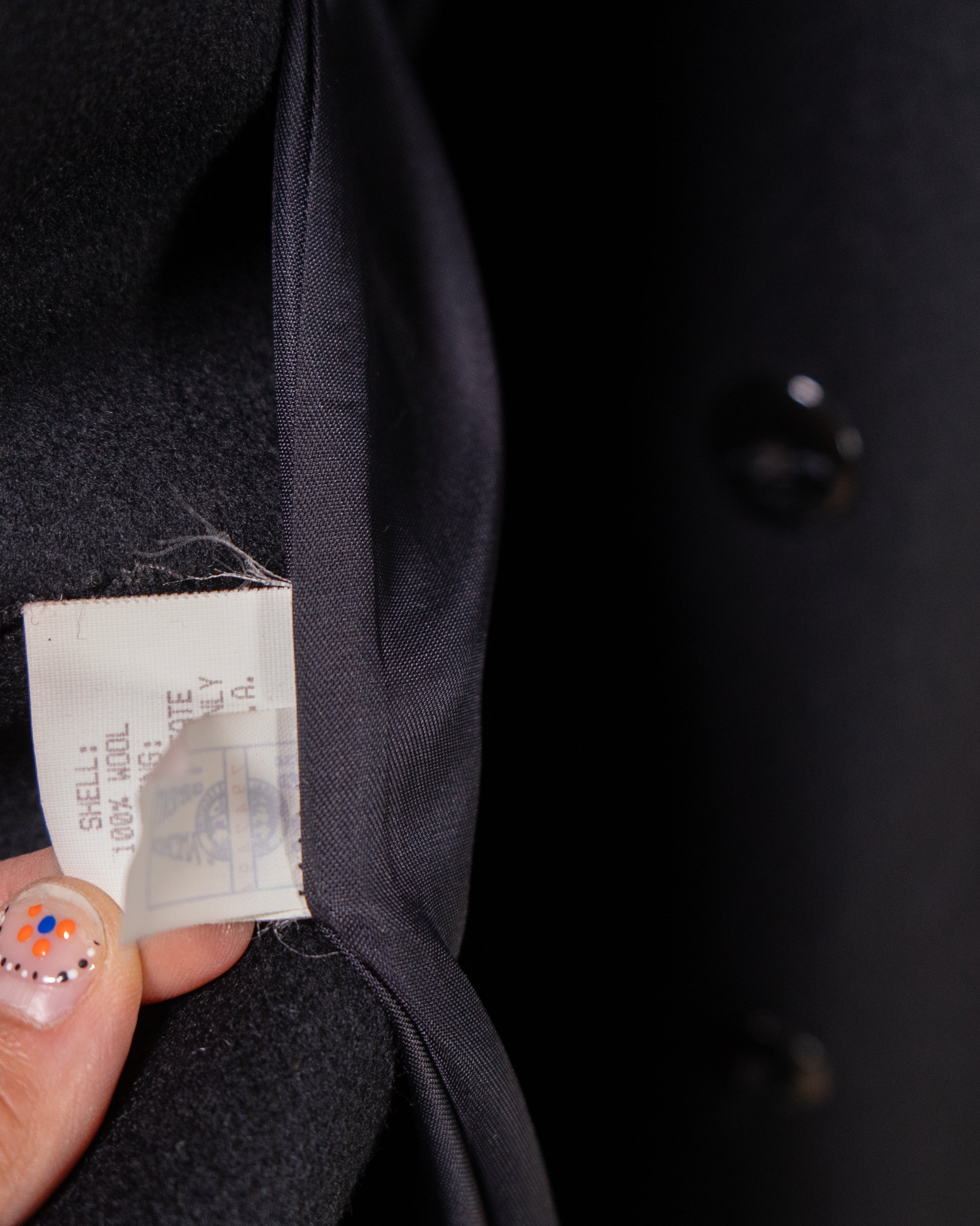 1980s Kristen Blake Wool Coat