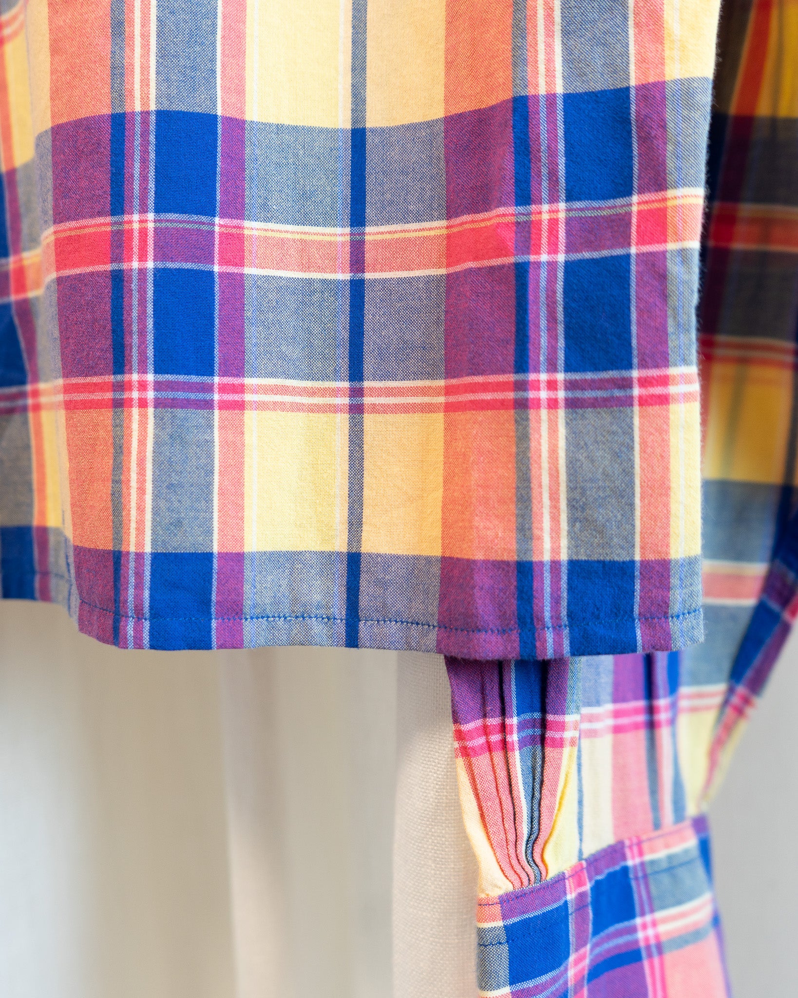 00s Hemmed Brooks Brother Regent Plaid OG Polo Button Down Shirt