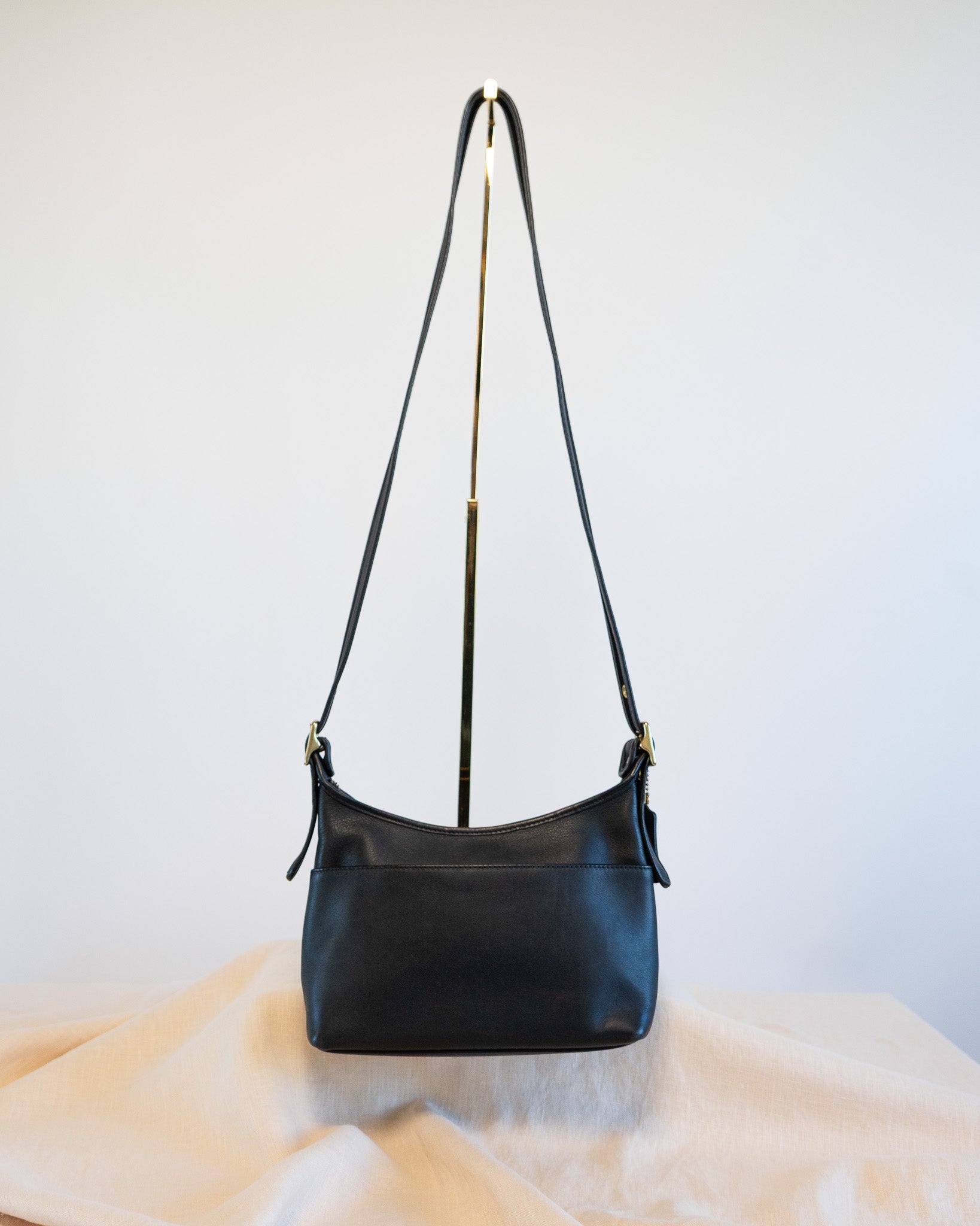 1992 Coach Legacy Bag in Black Leather