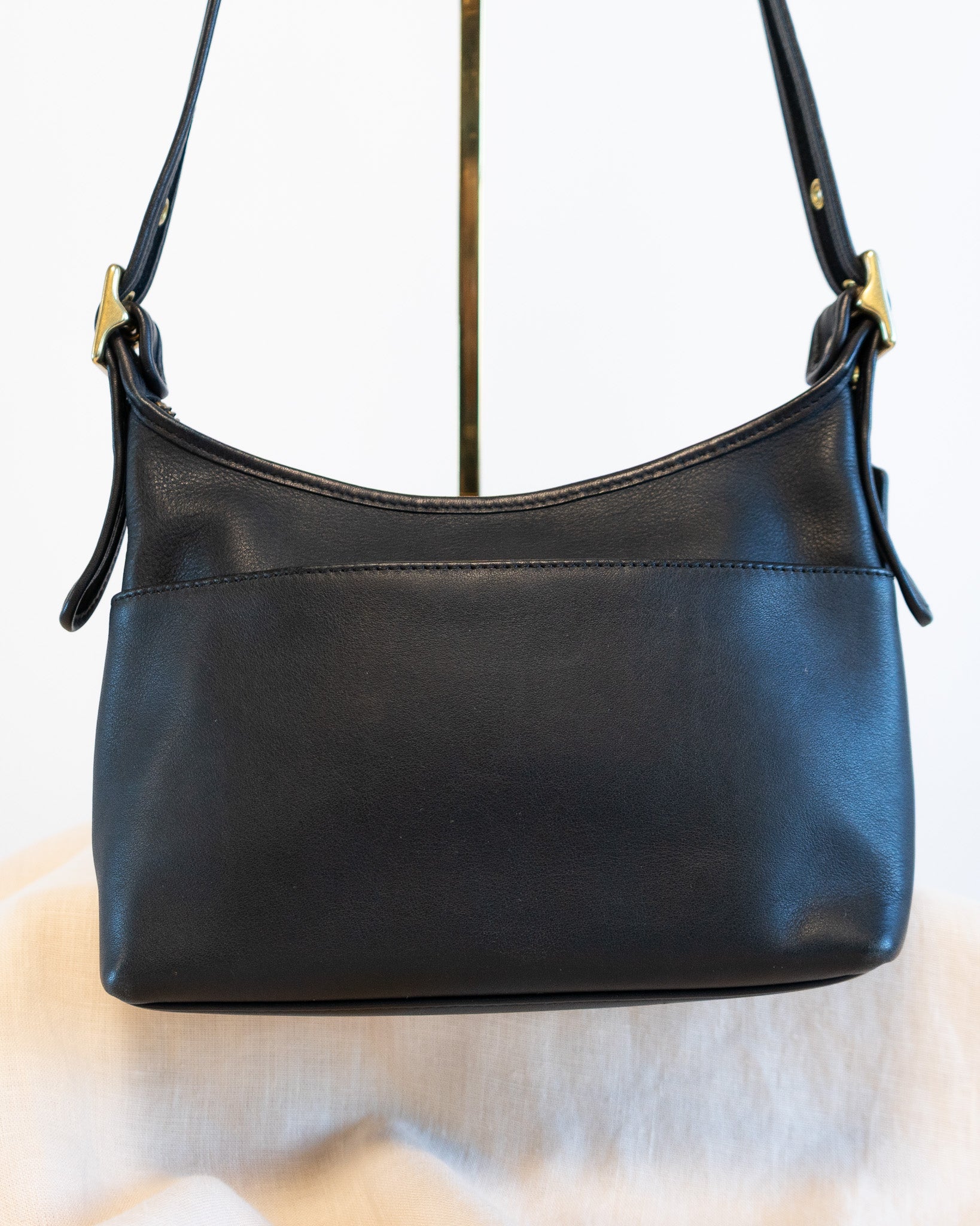 1992 Coach Legacy Bag in Black Leather