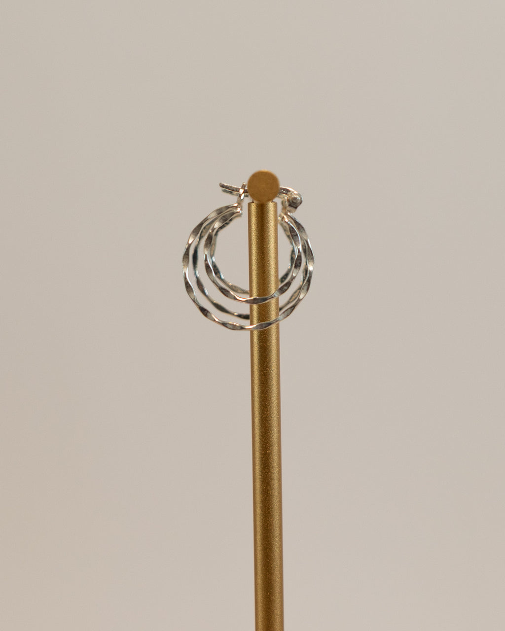 Sterling Silver Double Hoops