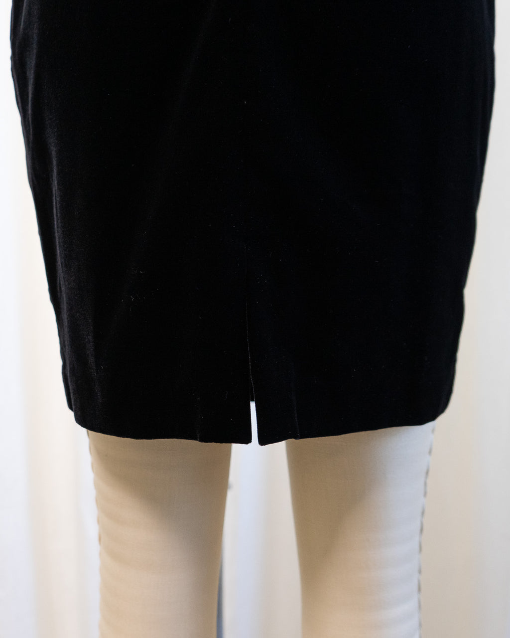 90s Black Velvet & Pink Oversized Bow Straps Mini Dress