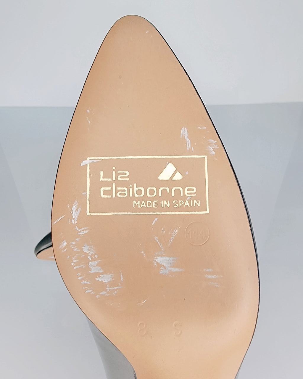 1980s Liz Claiborne Leather Clip-On Pumps