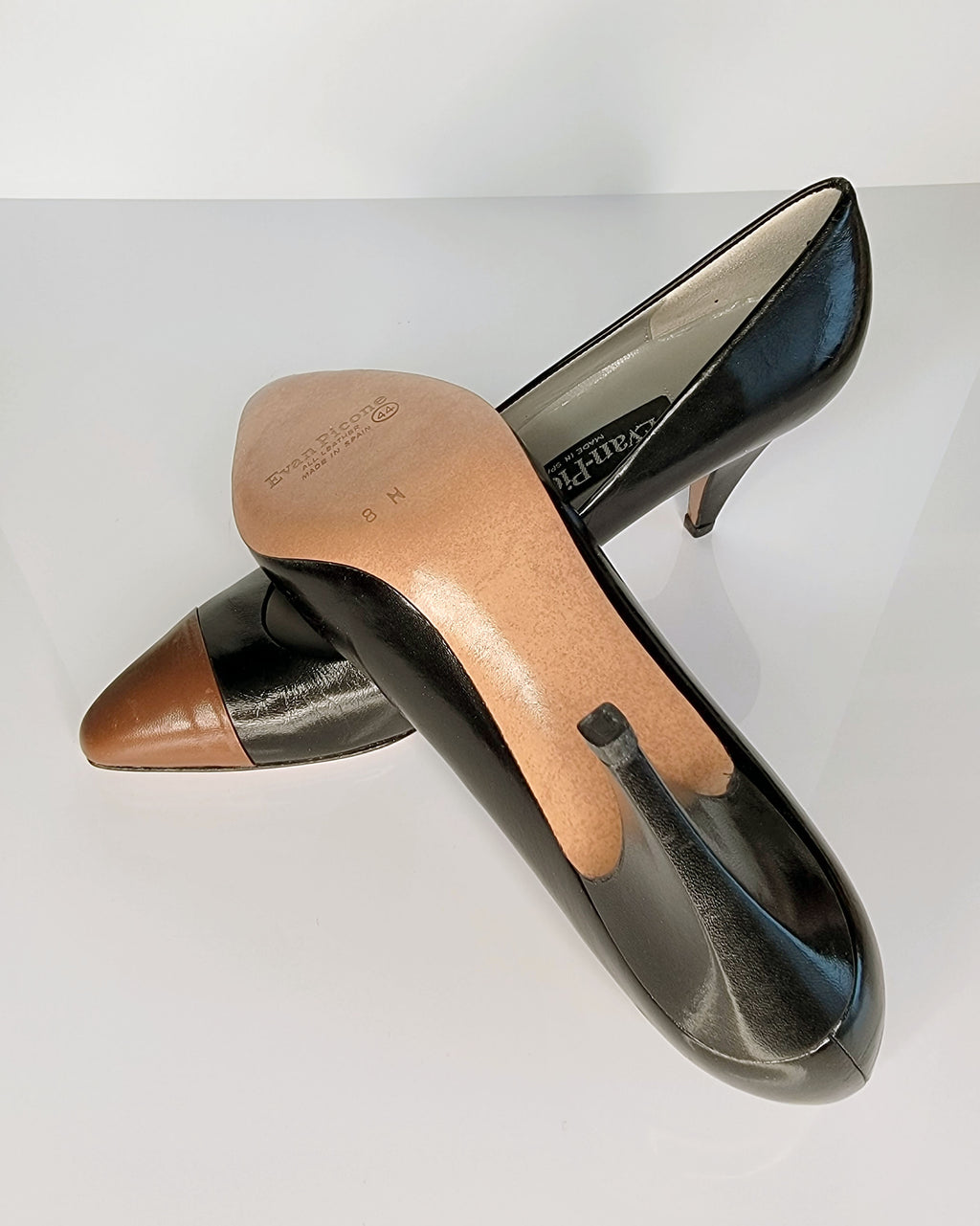 1980s Evan-Picone Cap Toe Heels