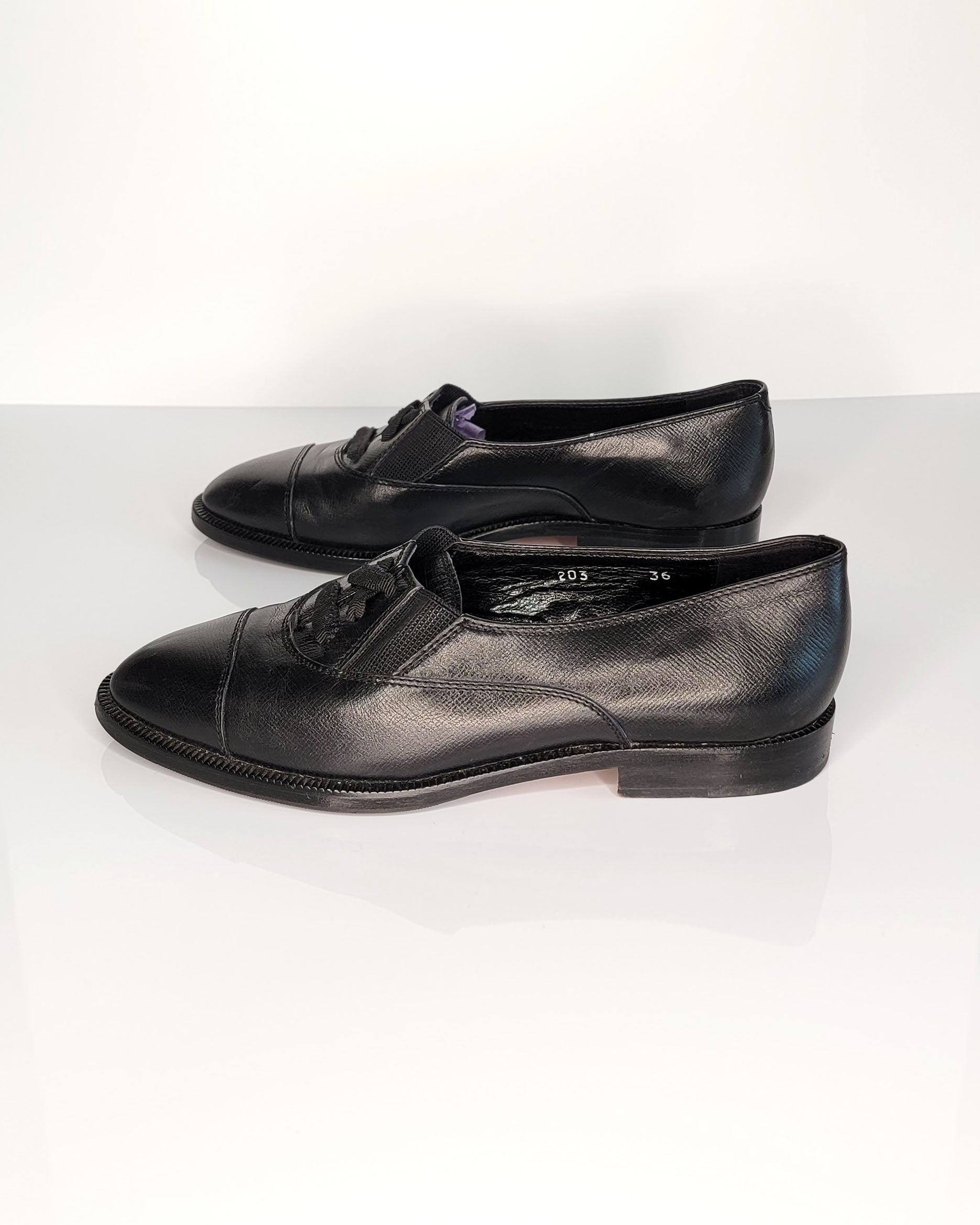 1990s Max Mara Slip On Brogues