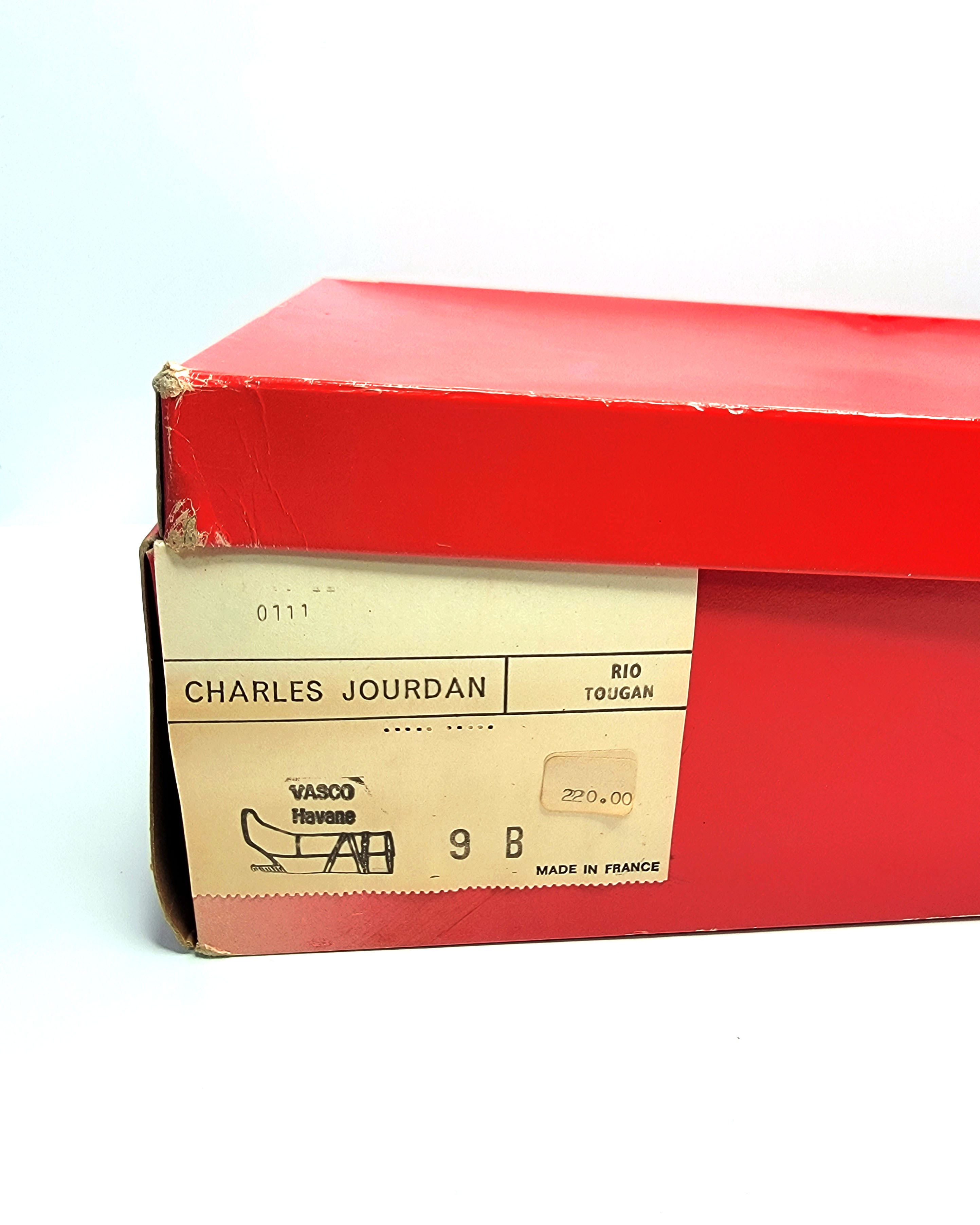 1980s Charles Jourdan Havana Knee High Boots