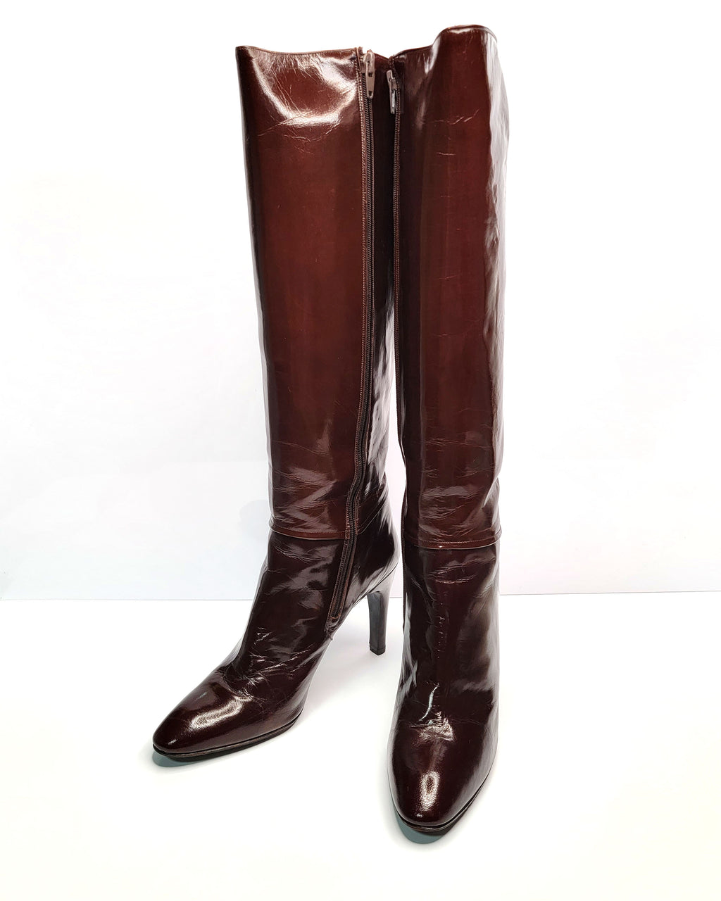 1980s Charles Jourdan Veronique Knee High Boots