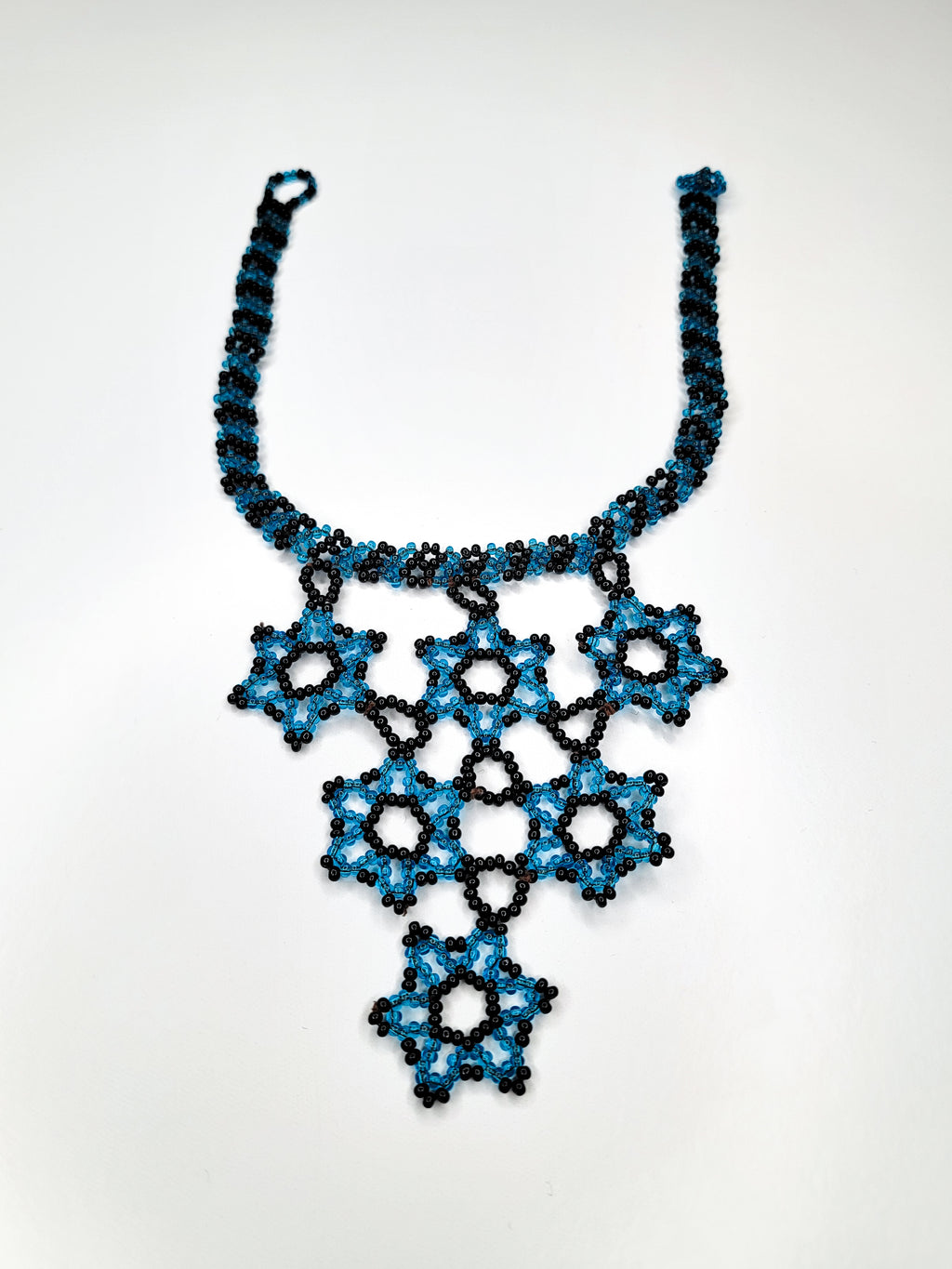 1960s Beaded Festoon Necklace
