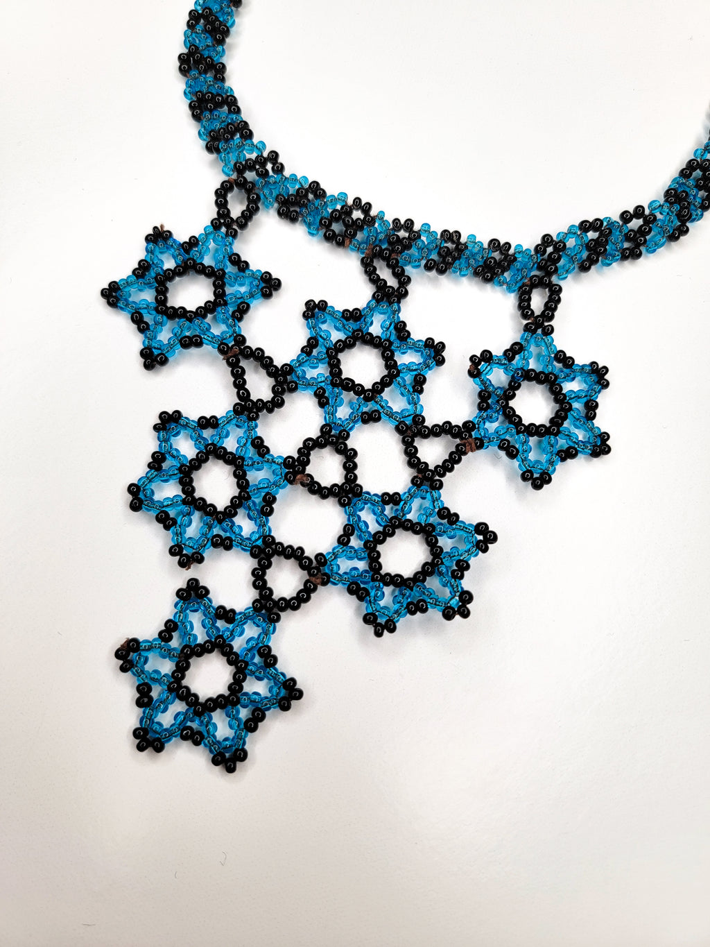 1960s Beaded Festoon Necklace