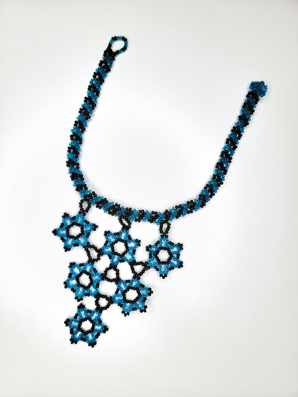 1960s Beaded Festoon Necklace