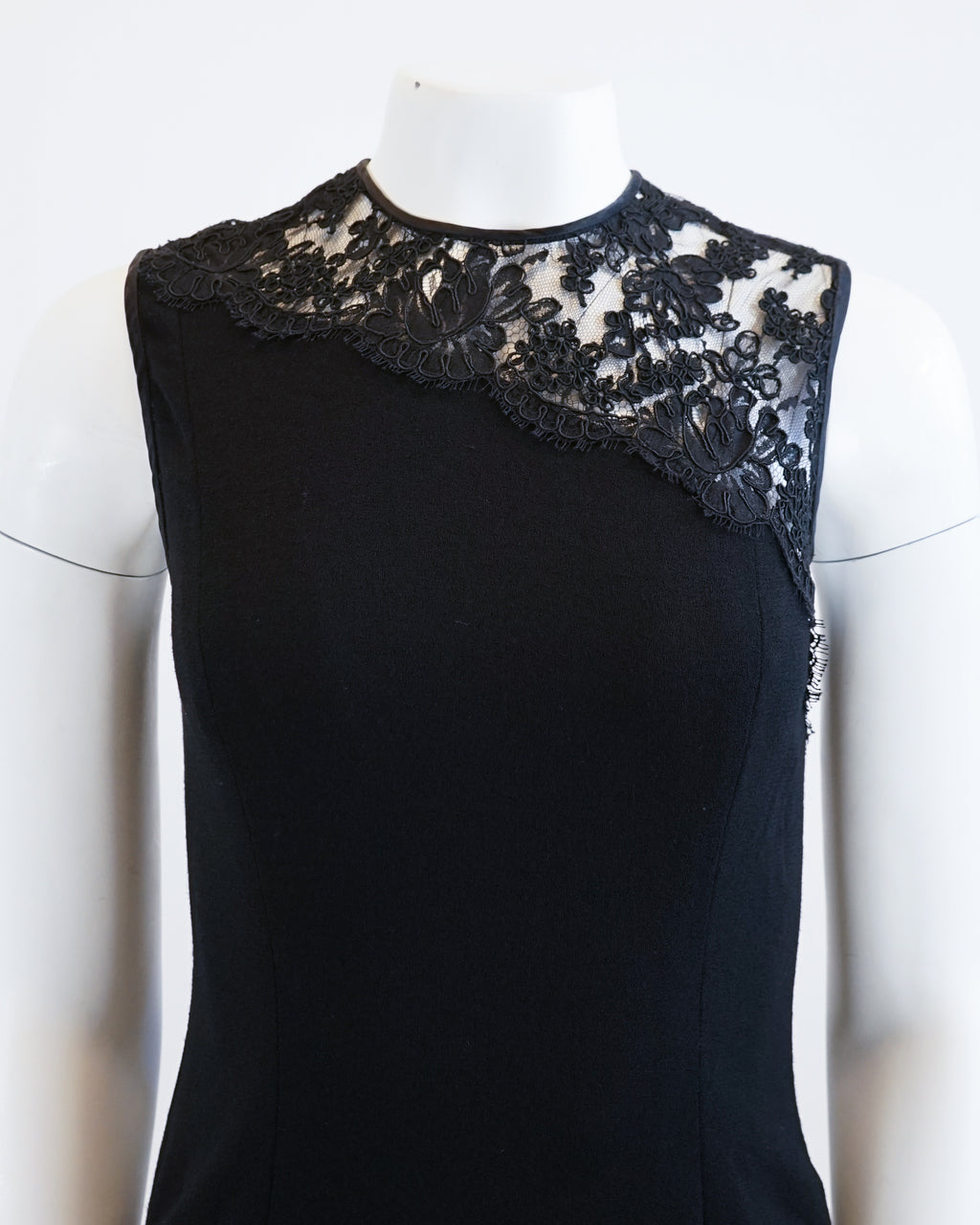 00s Ultra Sexy Black Lace w Red Lining Mini Dress