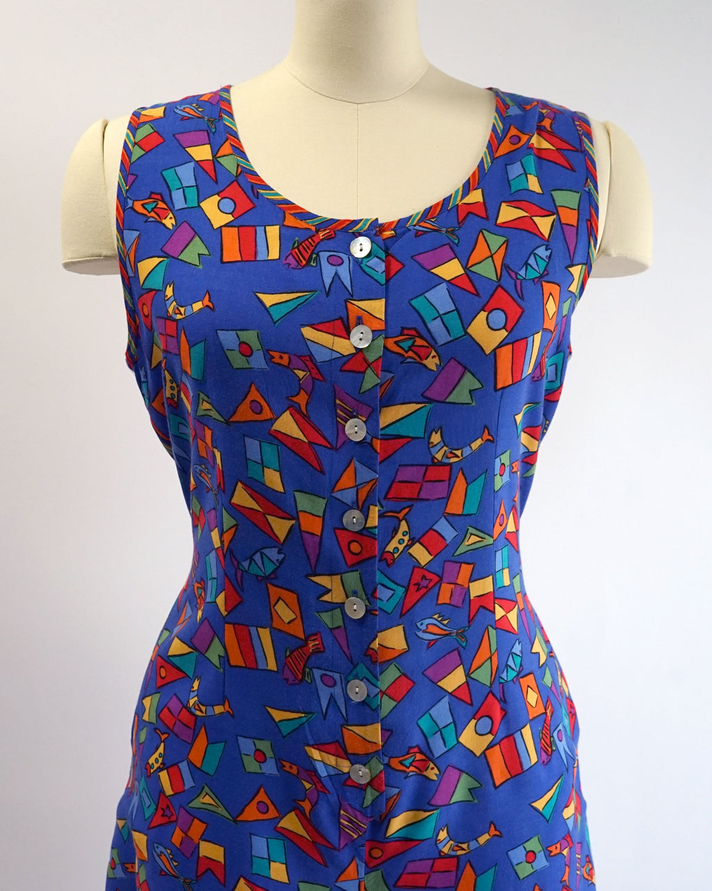 1990s Carole Little Kites Romper