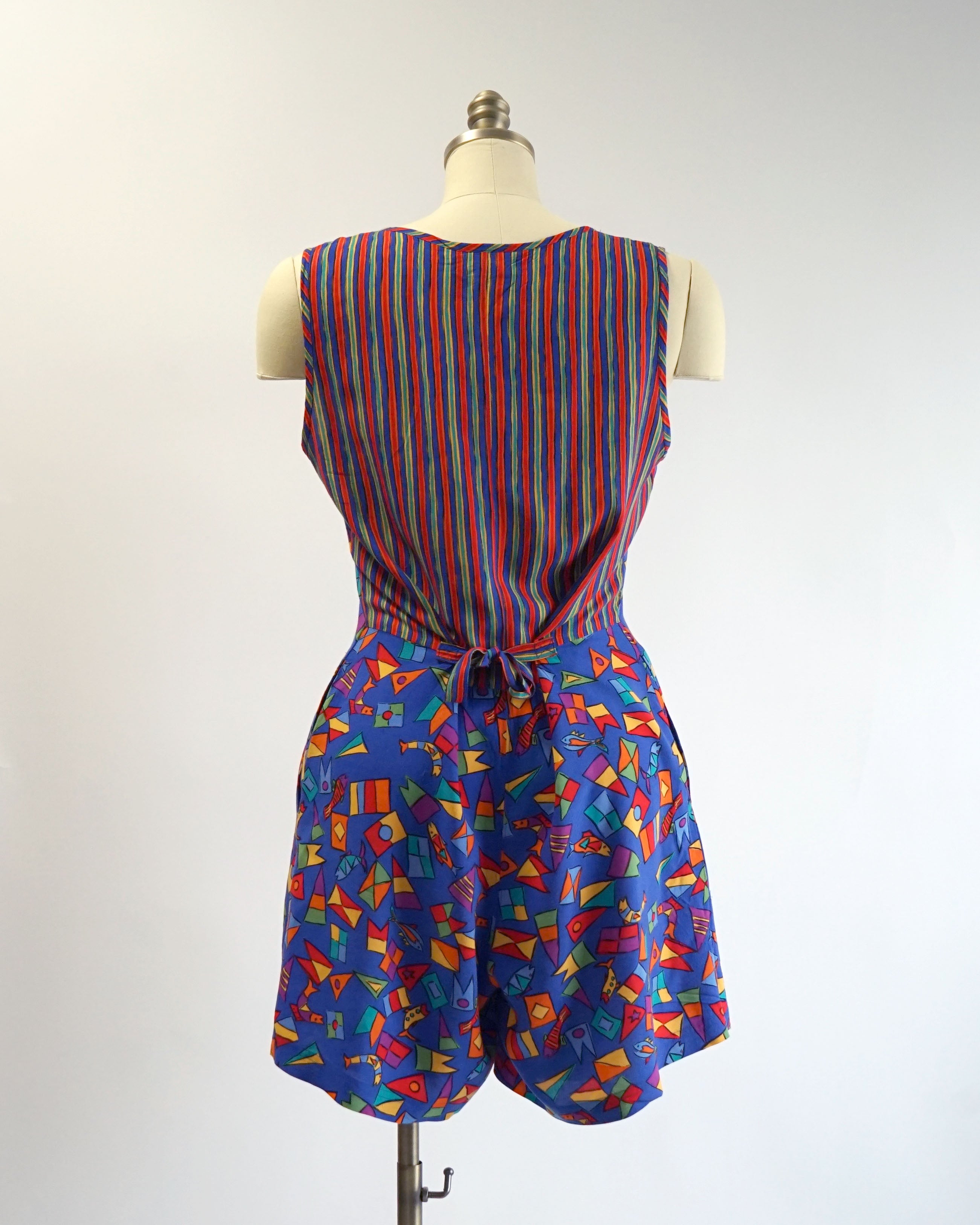 1990s Carole Little Kites Romper