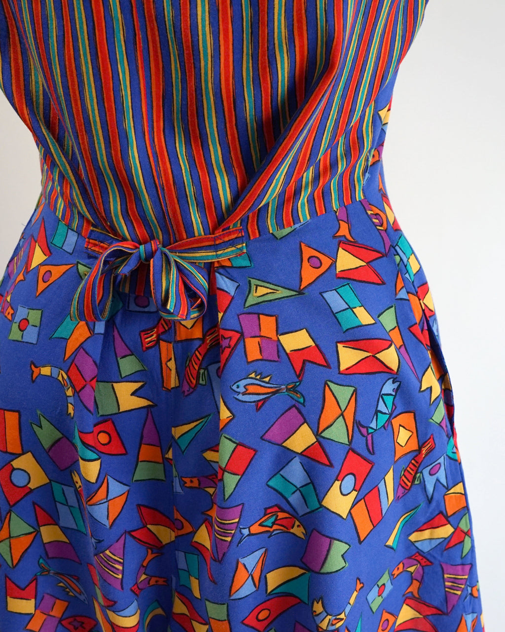 1990s Carole Little Kites Romper