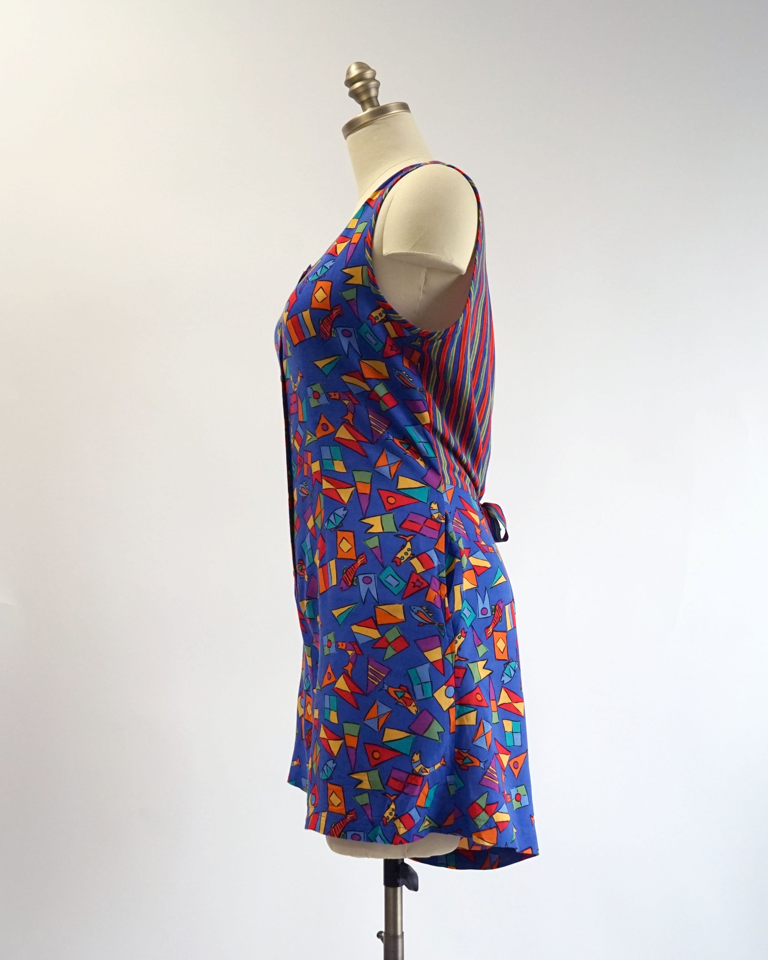 1990s Carole Little Kites Romper