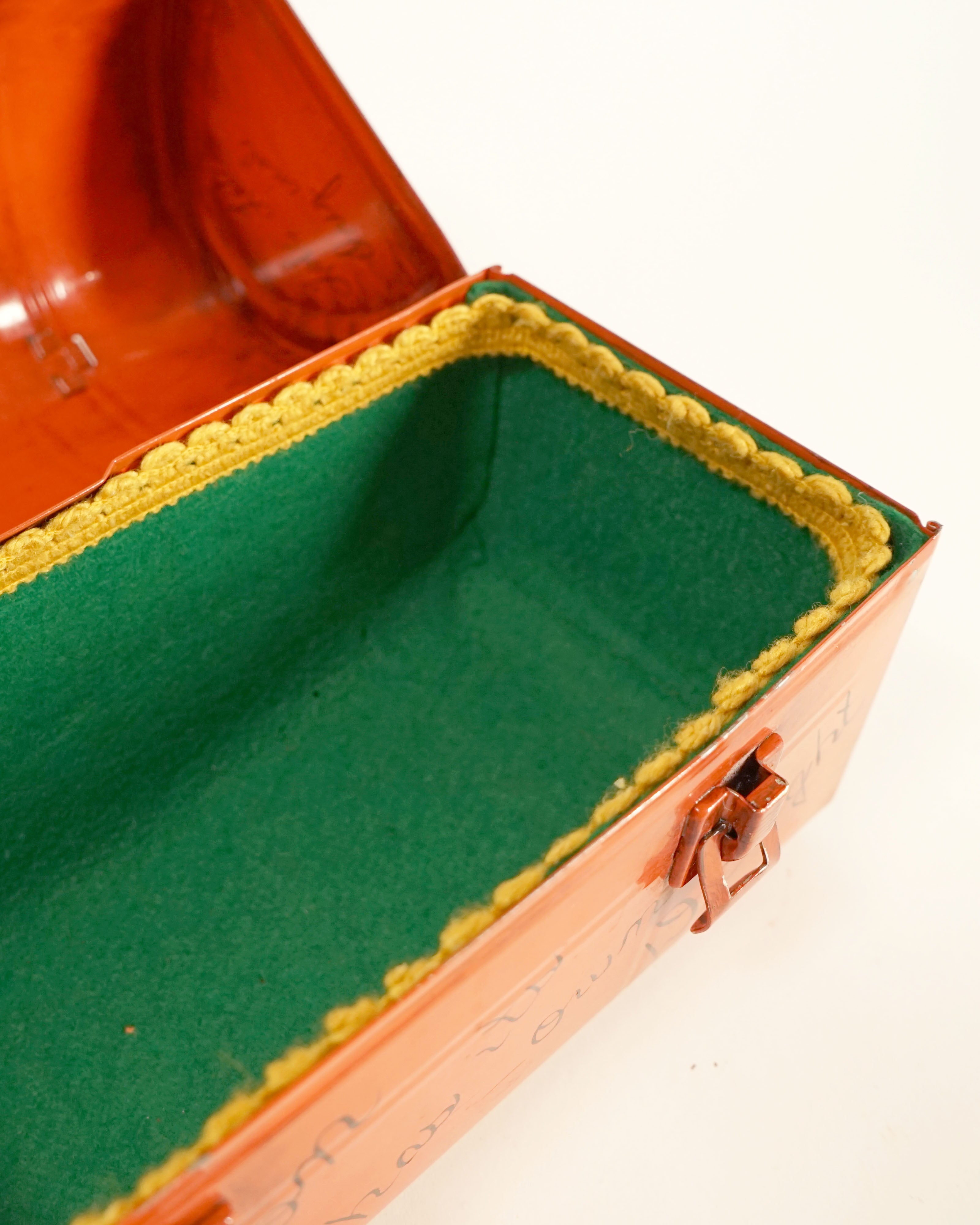 1960s Painted Lunch Box with Liner