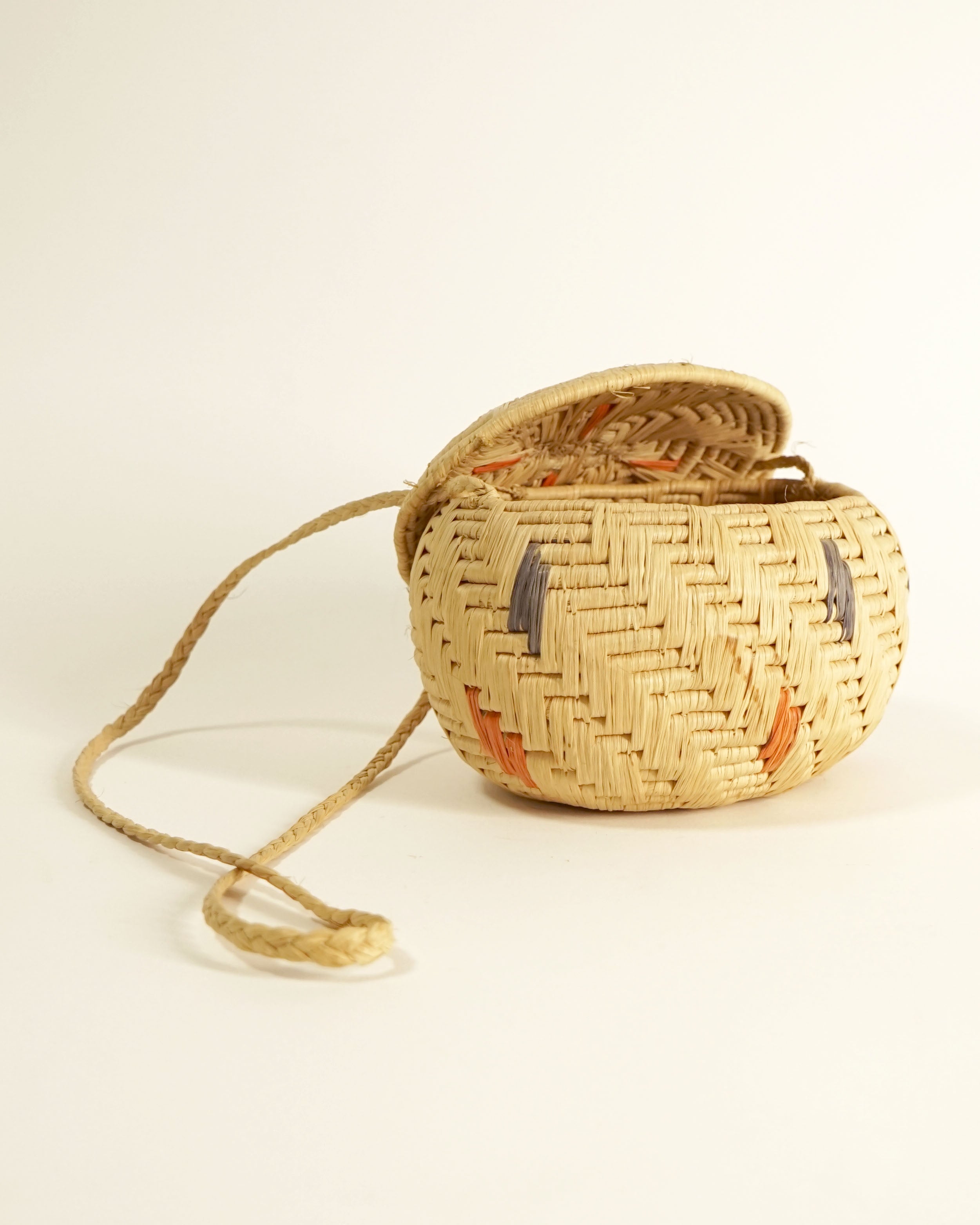 1990s Spheroid Straw Bag