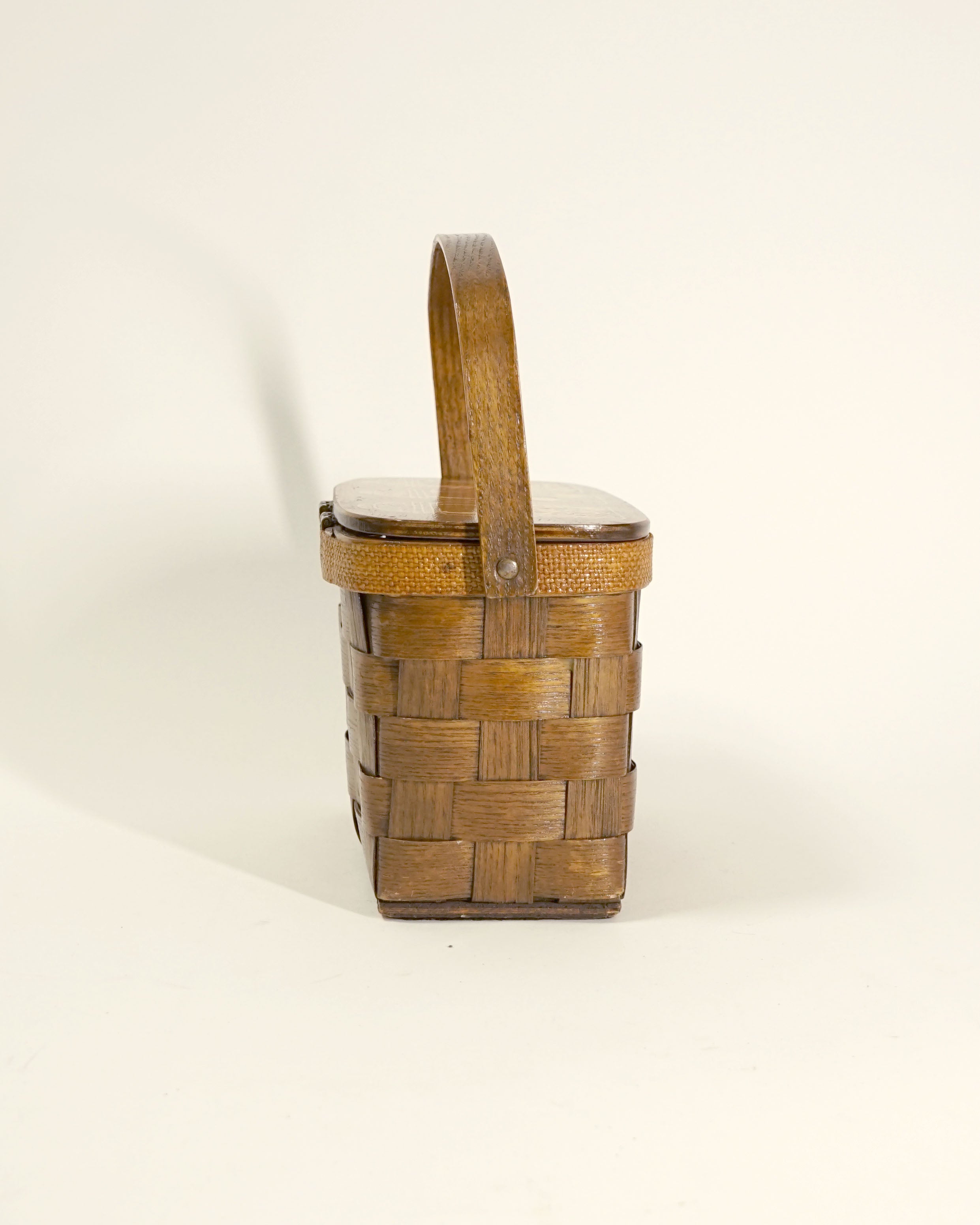 1970s "Candy" Wood Box with Handle