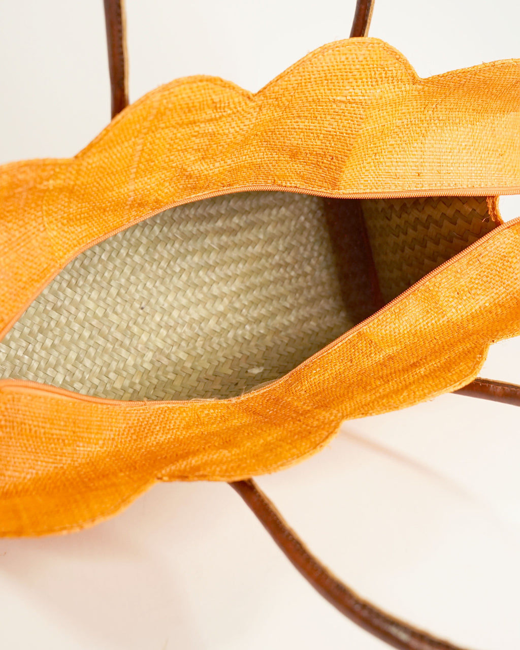 1990s Ile de la Réunion Large Straw Tote Bag