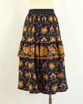 70s Pierre Deux Souleiado Wrap Around Skirt