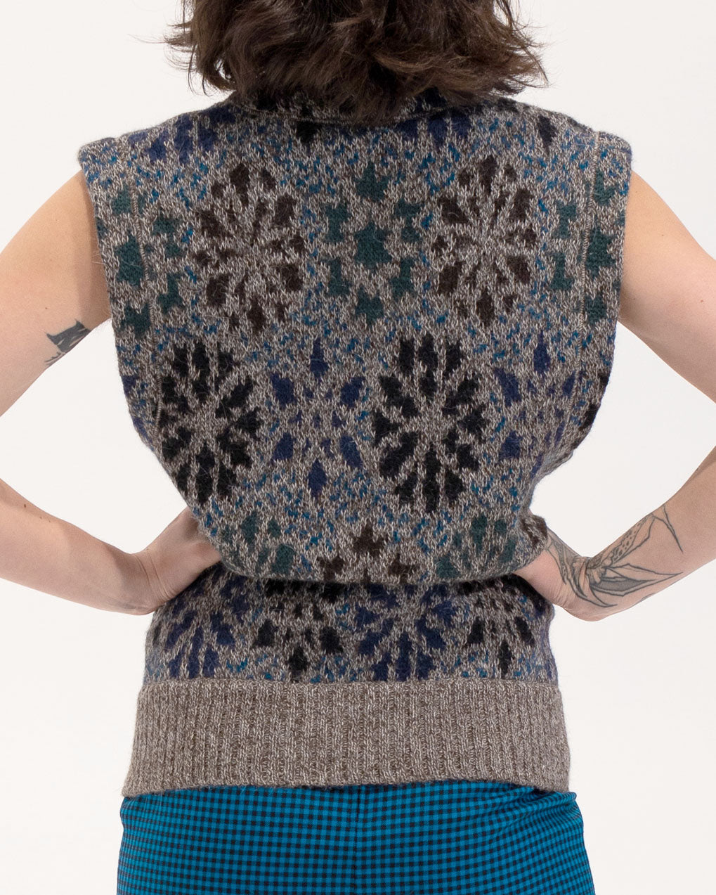 1970s Missoni Snowflakes Vest