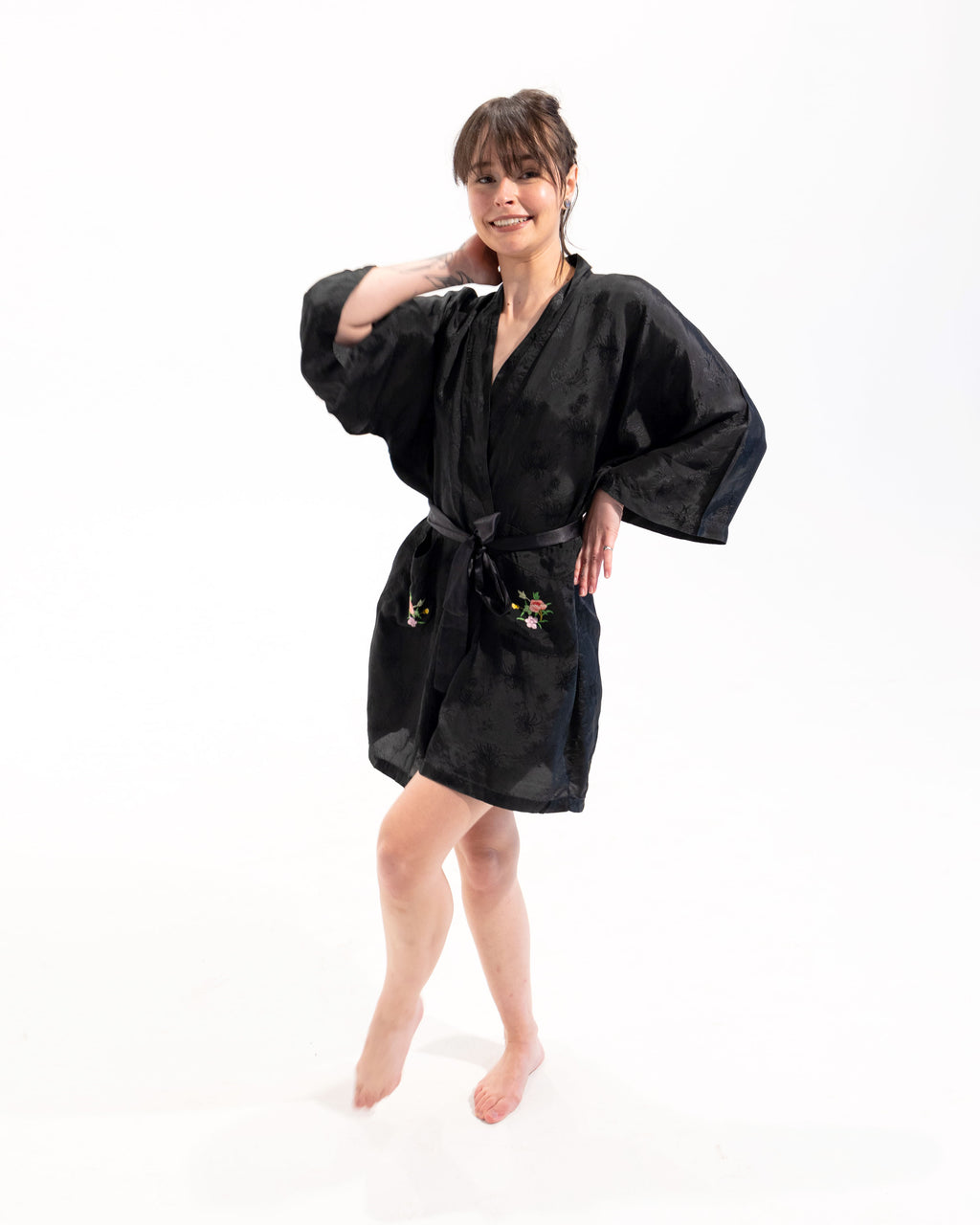 1960s Embroidered Japanese Robe