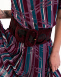 1980s KENZO Suede Ultra Wide Belt